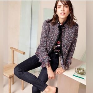 Ann Taylor Fiesta Tweed Jacket